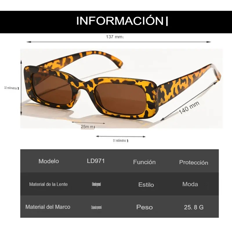 Gafas de sol cuadradas